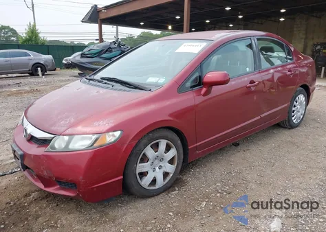 2010 Honda Civic Lx from USA, damaged, VIN 2HGFA1F53AH541350